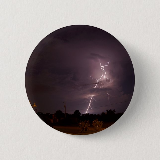 Nattblixt Storm moln Knapp (Framsida)