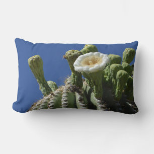 Nattblommande Under: Saguaro Blomma Kastkudde Lumbarkudde