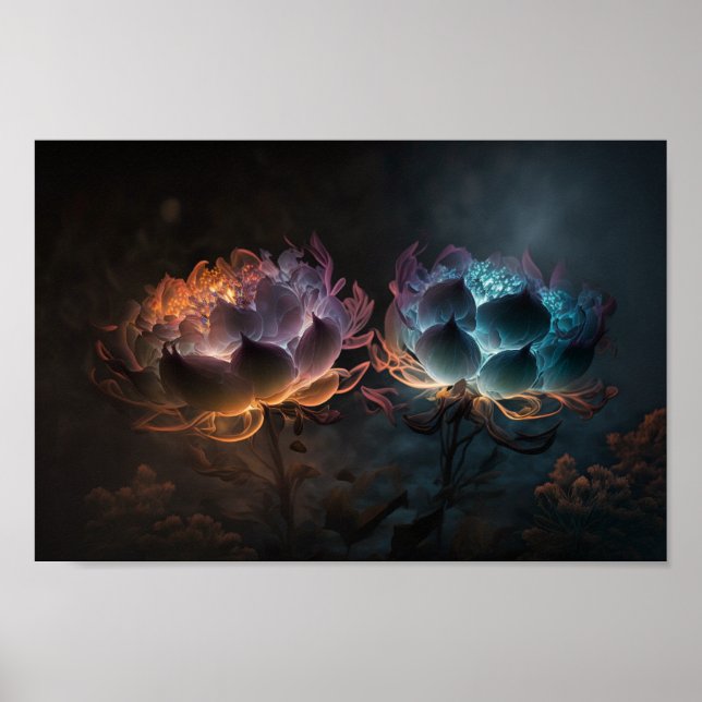 Nattblommor Poster (Framsidan)