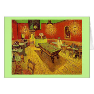 Nattcafen av Vincent Van Gogh OBS Kort