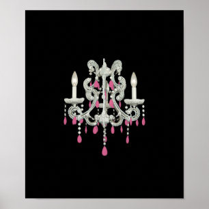 Nattchandelier ~ 13,08X11 Poster