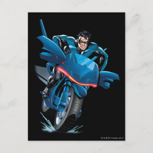 Nattcykel Vykort