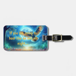 Nattdag Uggla och morgondag, helgdagar Bagagebricka