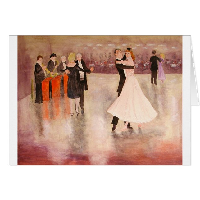 Nattdans Hälsningskort (Framsidan Horizontal)