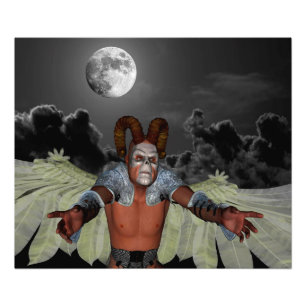 Nattdemon Fototryck