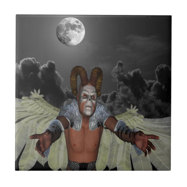 Nattdemon Kakelplatta (Framsidan)