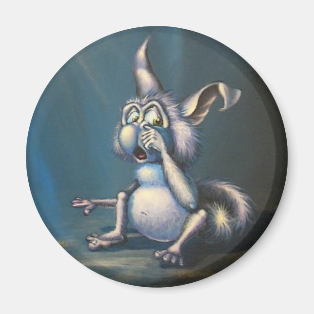 nattdjur magnet (Framsidan)