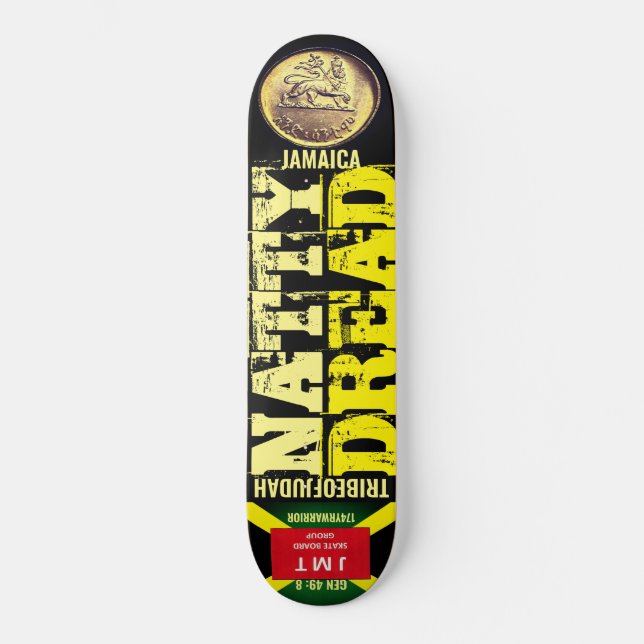 NATTDREAD TRIBE OF JUDAH Skateboard (Framsida)