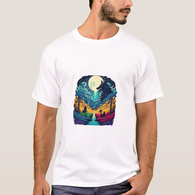 Natten är Mörk T Shirt (Framsida)