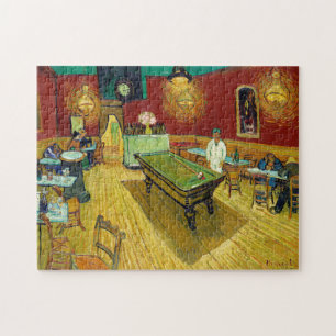 Natten Cafe - Vincent van Gogh Painting Art Pussel