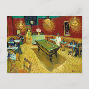Natten Cafe - Vincent van Gogh Painting Art Vykort