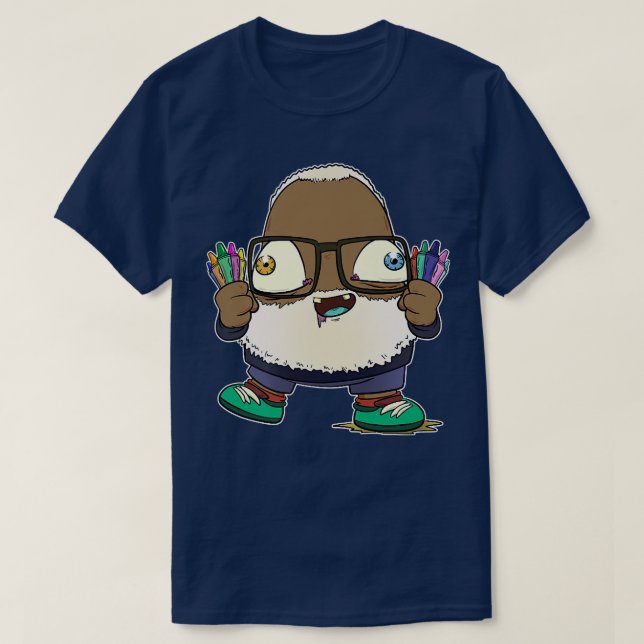 Natten för de levande ZomBeans - Jason Bean T Shirt (Design framsida)