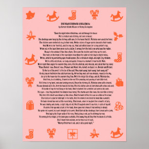 NATTEN FÖR JULaffisch Poster