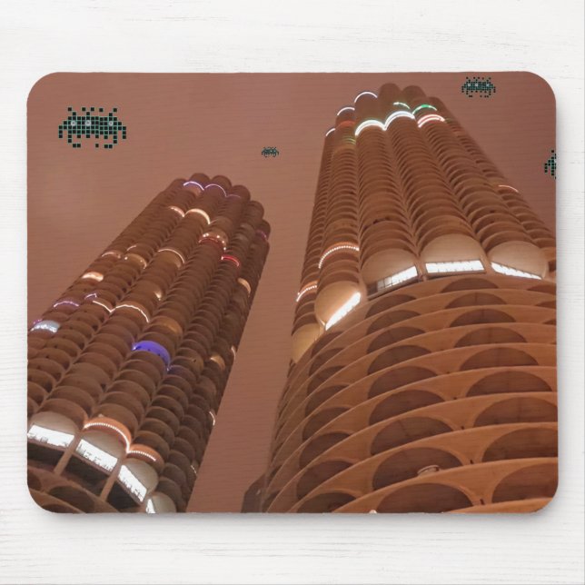 Natten för Marina City-invaderarna Musmatta (Framsidan)
