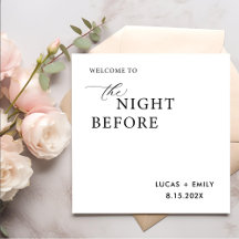 Natten före Anpassningsbarna för repetitionsmiddag