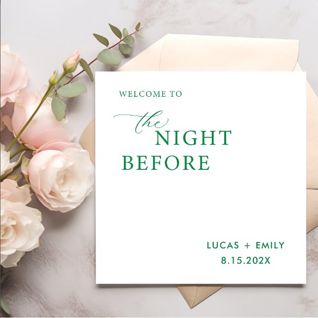 Natten före Anpassningsbarna för repetitionsmiddag Pappersservett (Skapare uppladdad)