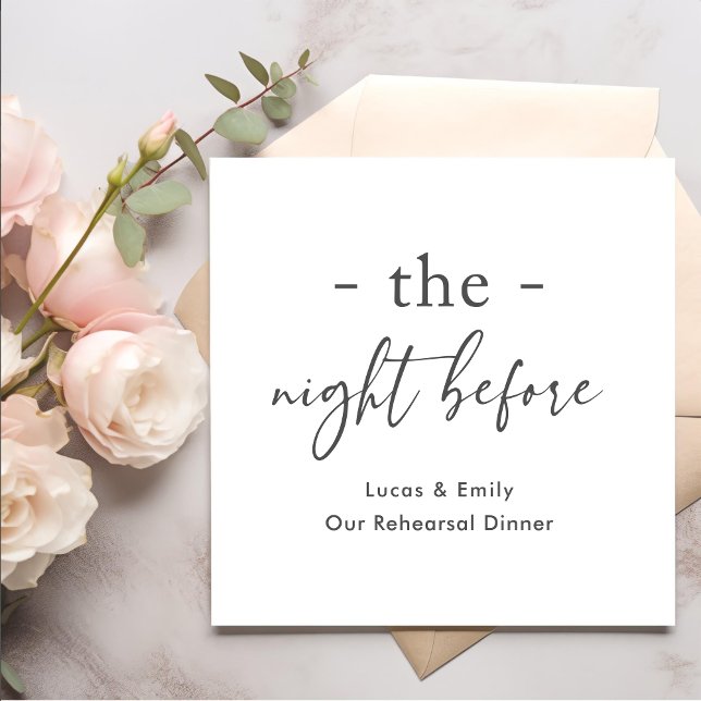 Natten före Anpassningsbarna för repetitionsmiddag Pappersservett (Skapare uppladdad)