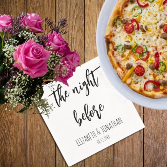 Natten före Bröllop-middagen Pappersservett (Skapare uppladdad)