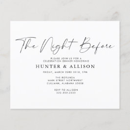 Natten före inbjudan