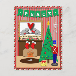 Natten före jul ・ 2 lager helg vykort