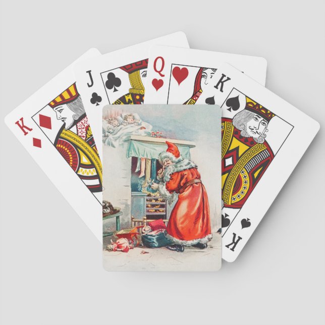 Natten före jul casinokort (Baksidan)