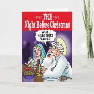 Natten före jul..! helgkort