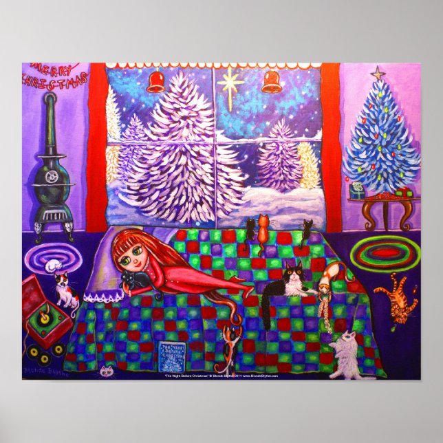 Natten före jul Poster (Framsidan)