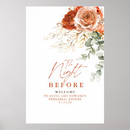 Natten före middagens repetition poster