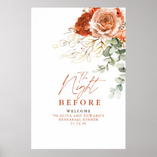 Natten före middagens repetition poster