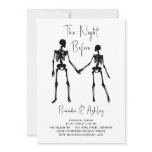 Natten före middagsinbjudan vit