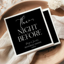 Natten före minimal Bröllop-repetitionsmiddag