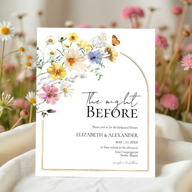 Natten före | Repetitionsmiddagsinbjudan (Skapare uppladdad)