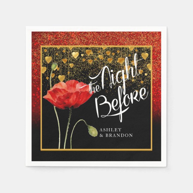 Natten före servetter (Framsidan)