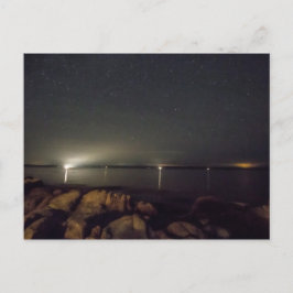 Natten Himlar over Gouldsboro Bay, Maine Vykort