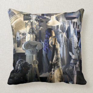 Natten i Bergdorfs - NYC - av Madeline Ellis Kudde