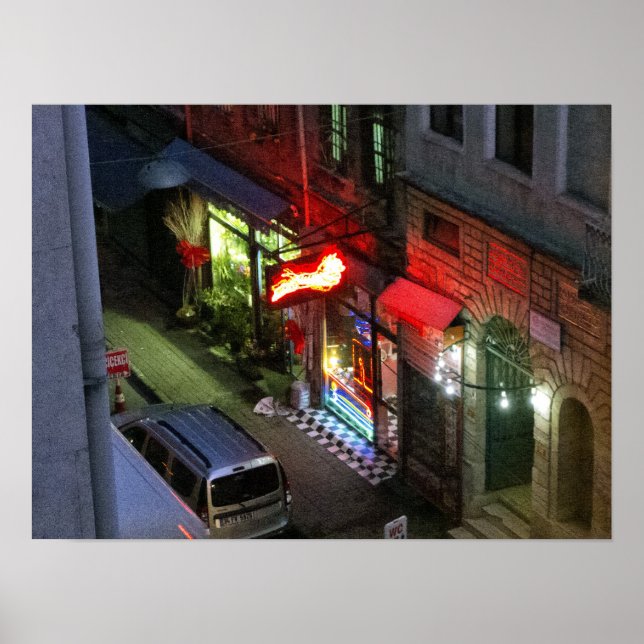 Natten i Istanbul Poster (Framsidan)