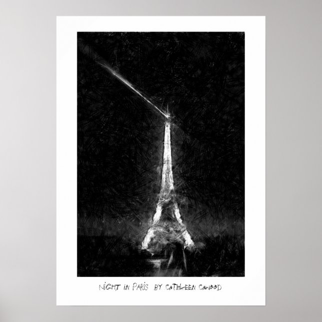 Natten i Paris Poster (Framsidan)