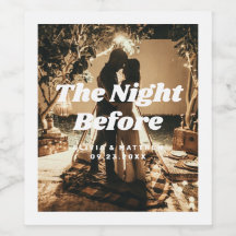 Natten innan. Elegantens fotorepetitionsmiddag