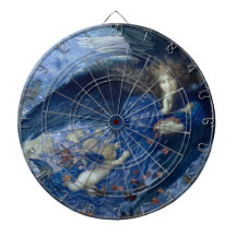 Natten med hennes Tåg i Stars (Angel med Cherubs)