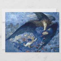 Natten med hennes Tåg i Stars (Angel med Cherubs)