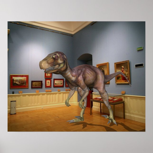 Natten på museet poster (Framsidan)