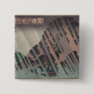 Natten regnar på Oyama, c.1830 Knapp