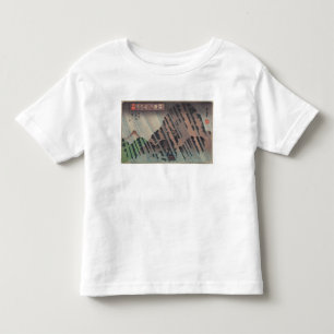 Natten regnar på Oyama, c.1830 Tee