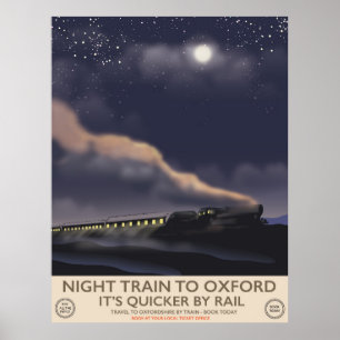 Natten tåg till Oxford Poster