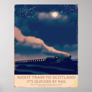 Natten tåg till Skottland Poster