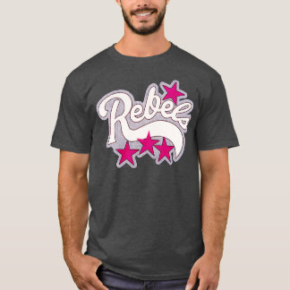 Natten till Comet Rebels CheerLeaderinledande Unif T Shirt