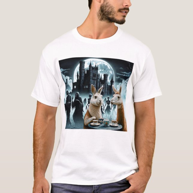 Natten till Dead Tea Party T Shirt (Framsida)