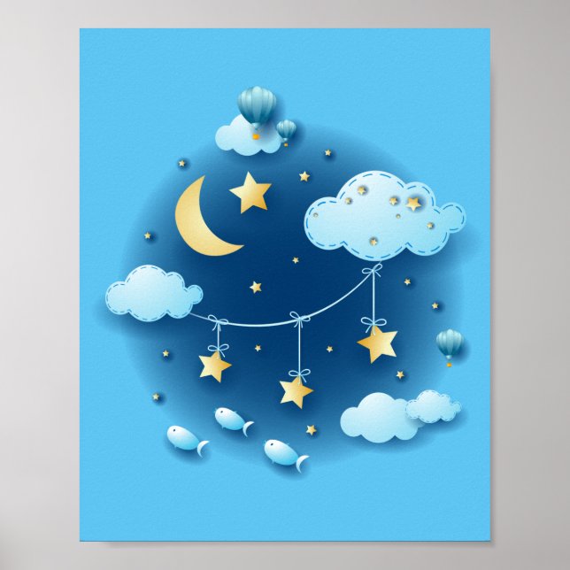 Natten till Dreams Poster (Framsidan)