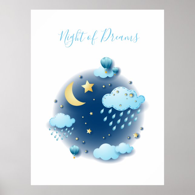 Natten till Dreams Poster (Framsidan)
