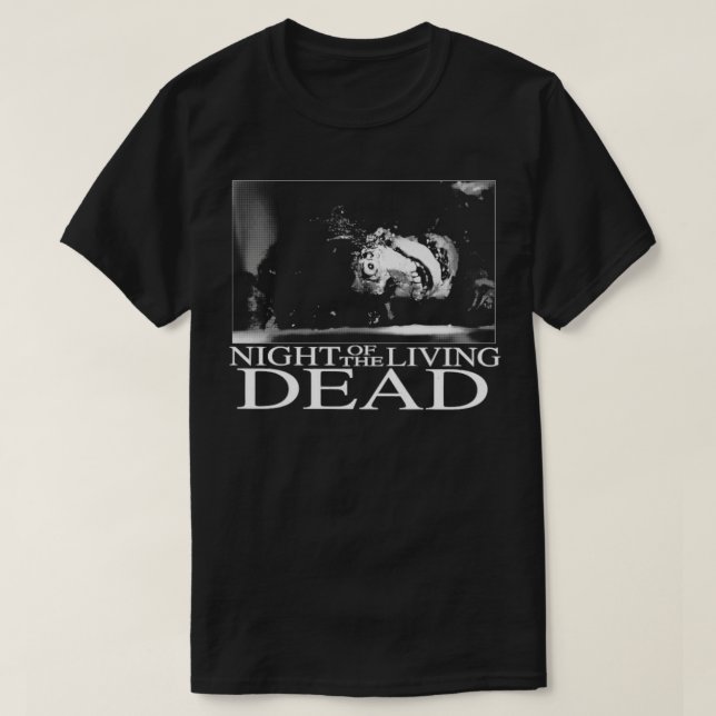 Natten till skräcken Zombie Classic T Shirt (Design framsida)